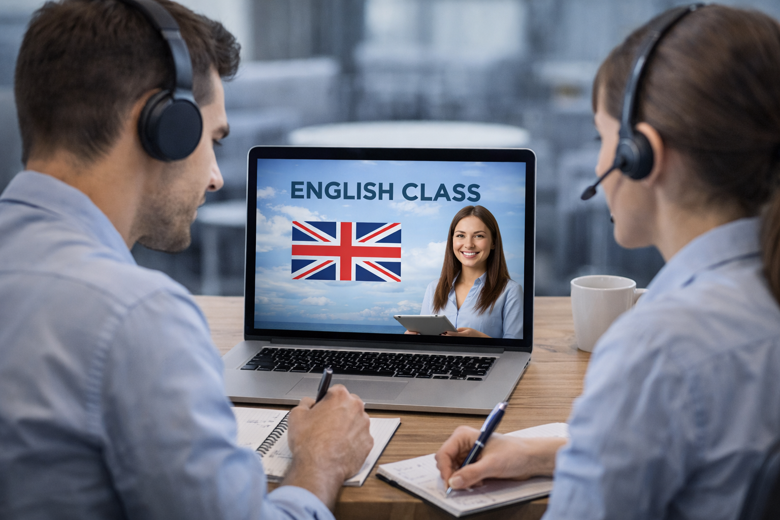 Online İngilizce program görseli